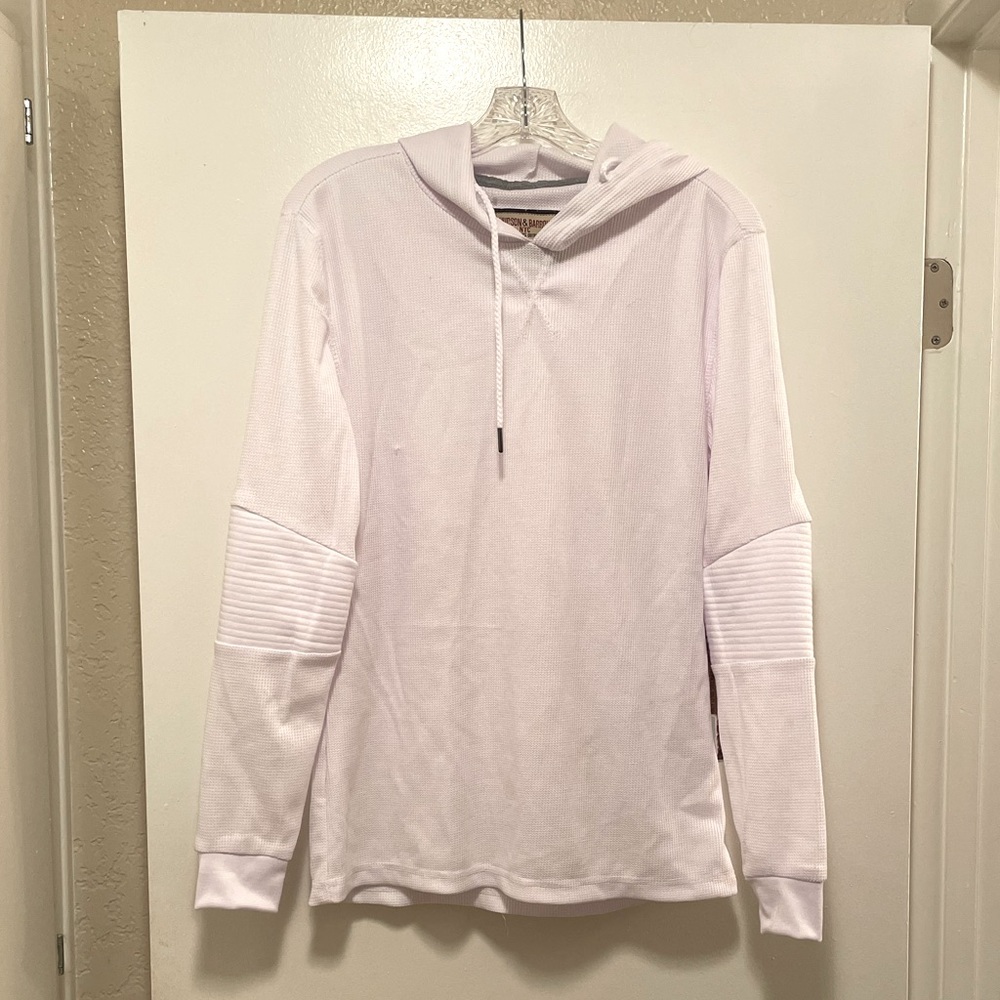 White Hoodie: Small